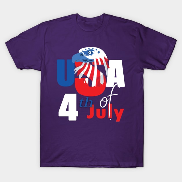 July 4th T-Shirt by TeeText